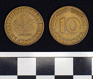 Thumbnail of Coin: Germany, 10 Pfennig (1978.06.0086)