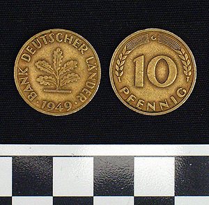 Thumbnail of Coin: Germany, 10 Pfennig (1978.06.0087)