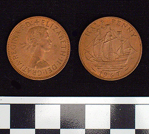 Thumbnail of Coin: Half Penny (1978.06.0096)