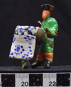 Thumbnail of Model of Wedding Procession: Drummer (1990.04.0001BE)