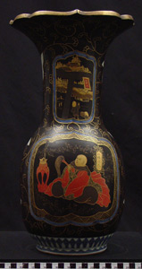 Thumbnail of Kyoto Satsuma Shrine Vase with Cameo (1995.12.0003A)