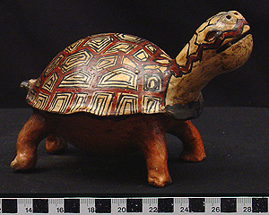 Thumbnail of Yahuati, Land Tortoise Figurine (1999.05.0005)