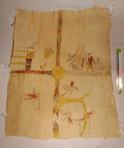 Thumbnail of Nyoe, Bark Cloth Painting (2000.01.0817)