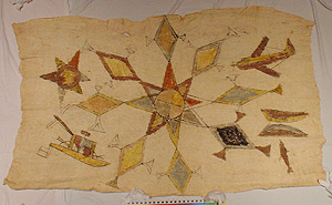 Thumbnail of Nyoe, Bark Cloth Painting (2000.01.0829)