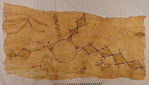 Thumbnail of Bark Cloth Painting (2000.01.0832)