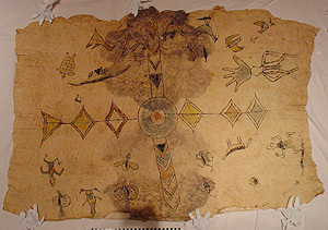Thumbnail of Bark Cloth Painting (2000.01.0859)