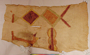 Thumbnail of Peleacon Bark Cloth Costume (2000.01.0861)