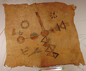 Thumbnail of Nyoe, Bark Cloth Painting (2000.01.0875)