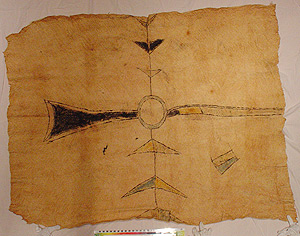 Thumbnail of Nyoe, Bark Cloth Painting (2000.01.0886)