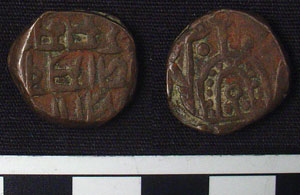Thumbnail of Coin: Copper Islamic-Ind? (1900.95.0029)