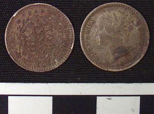 Thumbnail of Coin: British India, 2 Annas (1900.96.0009)