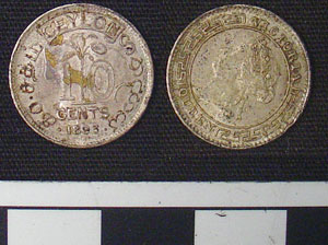 Thumbnail of Coin: British Ceylon, 10 Cents (1900.96.0014)