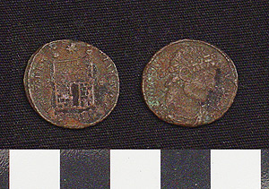 Thumbnail of Coin: Roman Empire, AE 3, probably of Constantine the Great (1984.16.0016)
