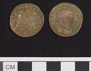 Thumbnail of Coin: Follis of Maxentius (1984.16.0017)