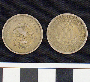 Thumbnail of Coin: 10 Centavos (1984.16.0184)