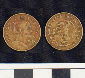 Thumbnail of Coin: Cinco Centavos (1984.16.0188)