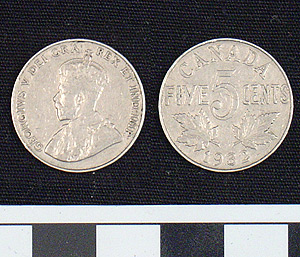 Thumbnail of Coin: 5 Cents (1984.16.0191)
