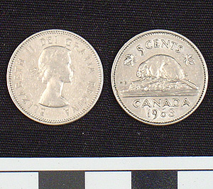 Thumbnail of Coin: 5 Cents (1984.16.0195)