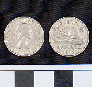 Thumbnail of Coin: 5 Cents (1984.16.0196)
