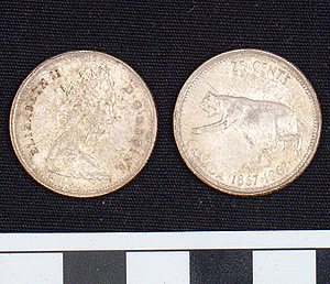 Thumbnail of Coin: 25 Cents (1984.16.0198)