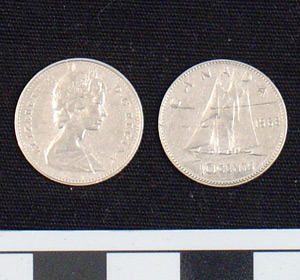 Thumbnail of Coin: 10 Cents (1984.16.0207)