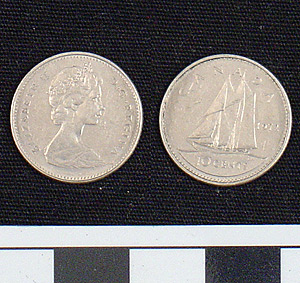 Thumbnail of Coin: 10 Cents (1984.16.0208)