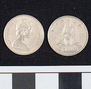 Thumbnail of Coin: 10 Cents (1984.16.0209)