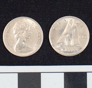 Thumbnail of Coin: 10 Cents (1984.16.0210)