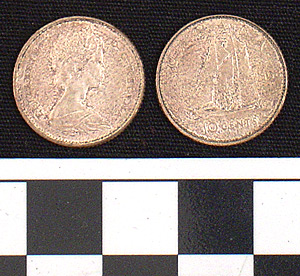 Thumbnail of Coin: 10 Cents (1984.16.0213)