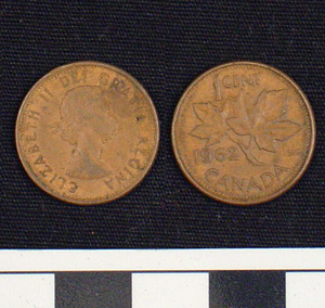 Thumbnail of Coin: 1 Cent (1984.16.0217)