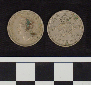 Thumbnail of Coin: Sixpence (1984.16.0235)