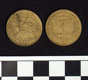 Thumbnail of Coin: France 1 Franc (1984.16.0242)