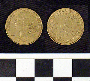Thumbnail of Coin: France 10 Centimes (1984.16.0246)