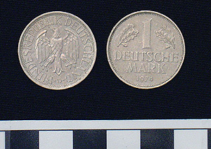 Thumbnail of Coin: Federal Republic of Germany, West Germany, 1 Deutsche Mark (1984.16.0250)