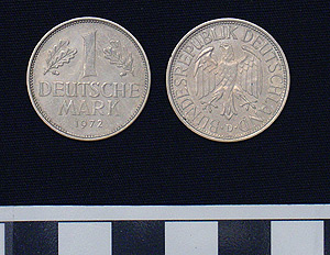 Thumbnail of Coin: Federal Republic of Germany, West Germany, 1 Deutsche Mark (1984.16.0251)