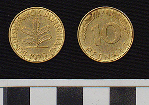 Thumbnail of Coin: Federal Republic of Germany, West Germany, 10 Pfennig (1984.16.0261)