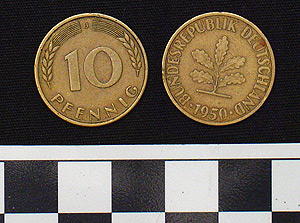 Thumbnail of Coin: Federal Republic of Germany, West Germany, 10 Pfennig (1984.16.0264)