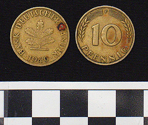 Thumbnail of Coin: 10 Pfennig (1984.16.0265)