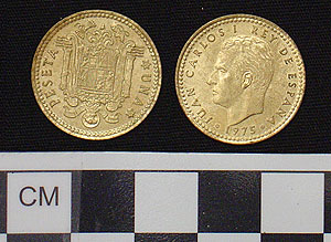 Thumbnail of Coin: Spain 1 Peseta (1984.16.0287)