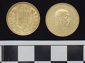 Thumbnail of Coin: Spain 1 Peseta (1984.16.0288)