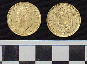 Thumbnail of Coin: Spain 1 Peseta (1984.16.0289)
