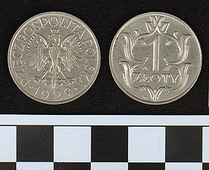 Thumbnail of Coin: 1 Zloty (1984.16.0294)