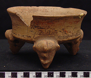 Thumbnail of Tripod Bowl, Ceremonial? (1998.19.2147)