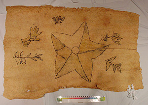 Thumbnail of Nyoe, Bark Cloth Painting (2000.01.0899)
