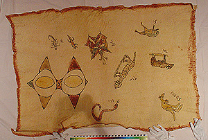 Thumbnail of Nyoe, Bark Cloth Painting (2000.01.0904)