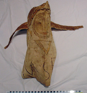 Thumbnail of Peleacon Bark Cloth Mask (2000.01.0927)