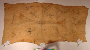Thumbnail of Nyoe, Bark Cloth Painting (2000.01.0933)