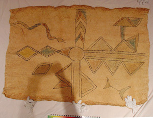 Thumbnail of Nyoe, Bark Cloth Painting (2000.01.0944)