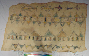 Thumbnail of Nyoe, Bark Cloth Painting (2000.01.0945)