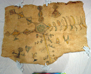 Thumbnail of Nyoe, Bark Cloth Painting (2000.01.0946)